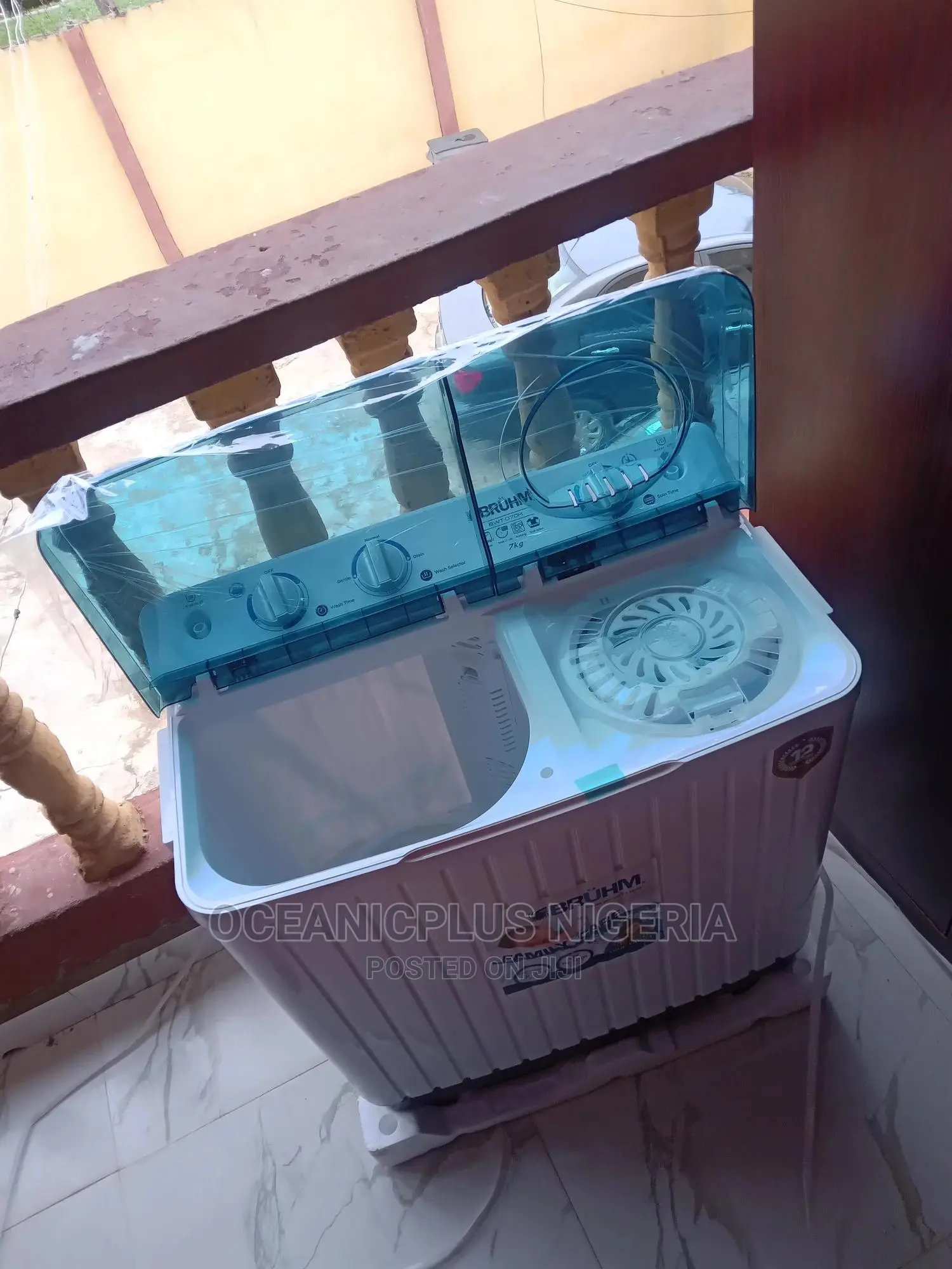 Guaranteed Bruhm 7kg Top Loader Washing Machine