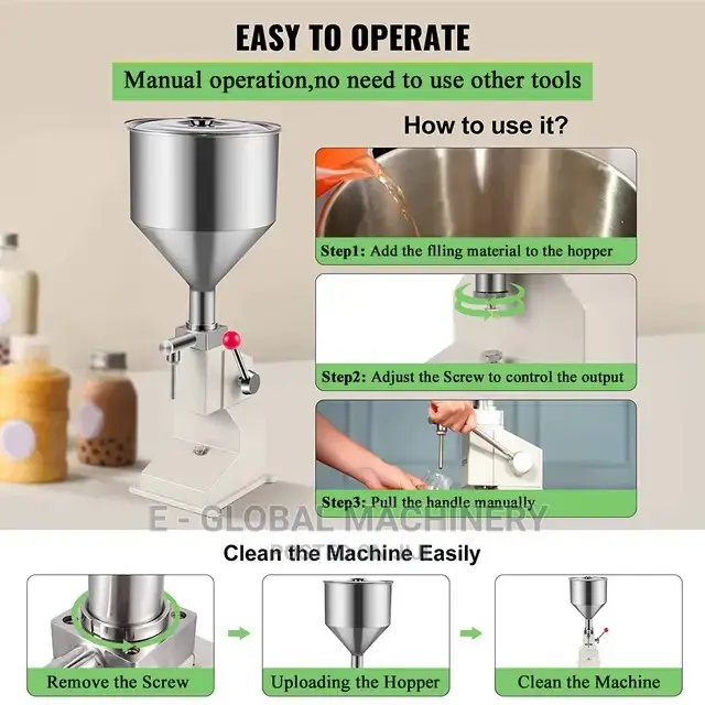 Manual Liquid Filling Machine