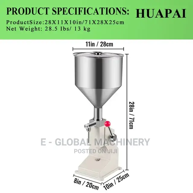 Manual Liquid Filling Machine
