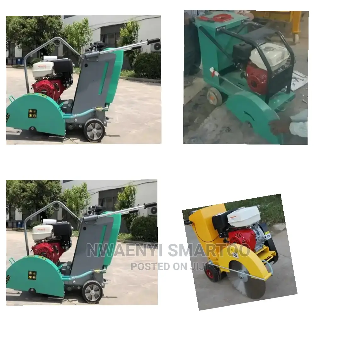 Petrol Asphalt Cutter Machine Pushing Type