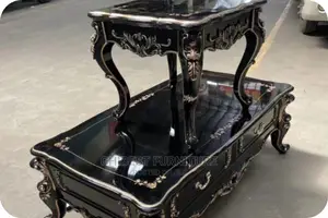 Center Table With Side Stools