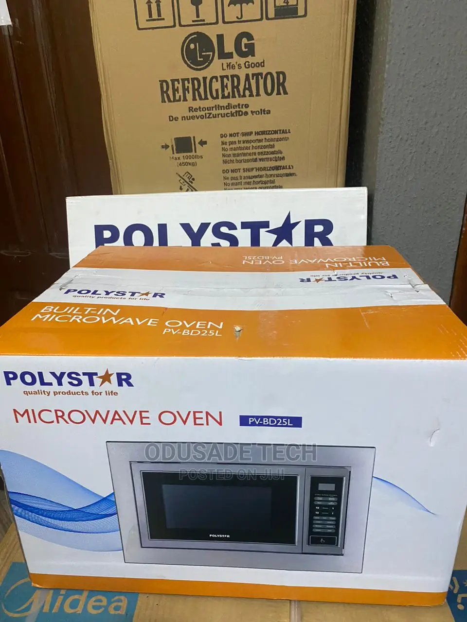 Easy Clean Polystar Microwave Oven With Grill