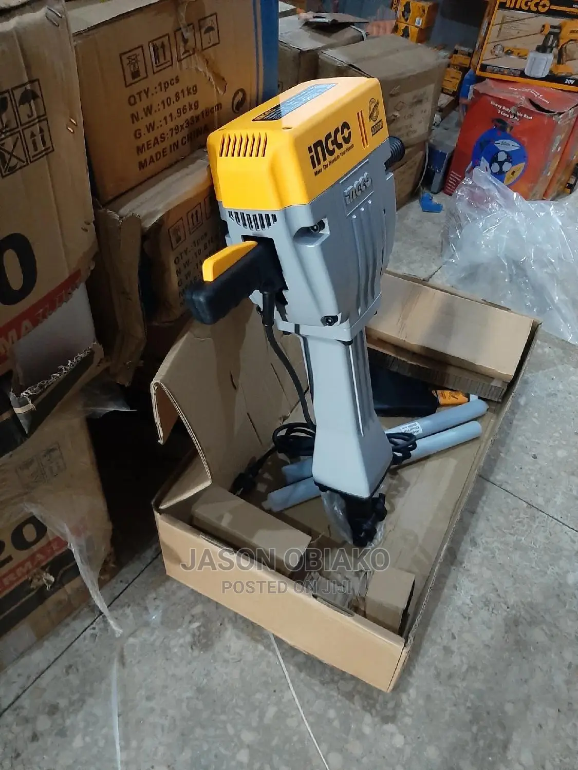 Ingco D3molition Breaker 2200W