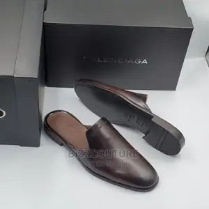 Original BALENCIAGA Half Shoes Available in Store