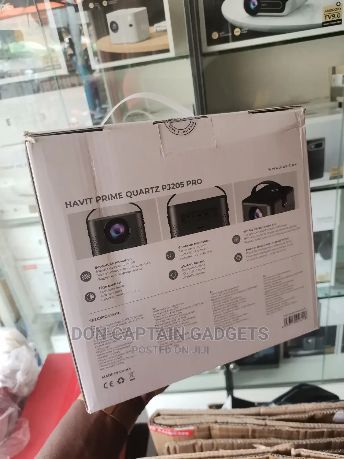 PJ205 PRO Havit Prime Quartz Android Projector