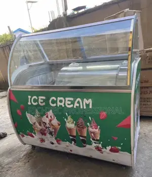 12 Pan Ice Cream Display