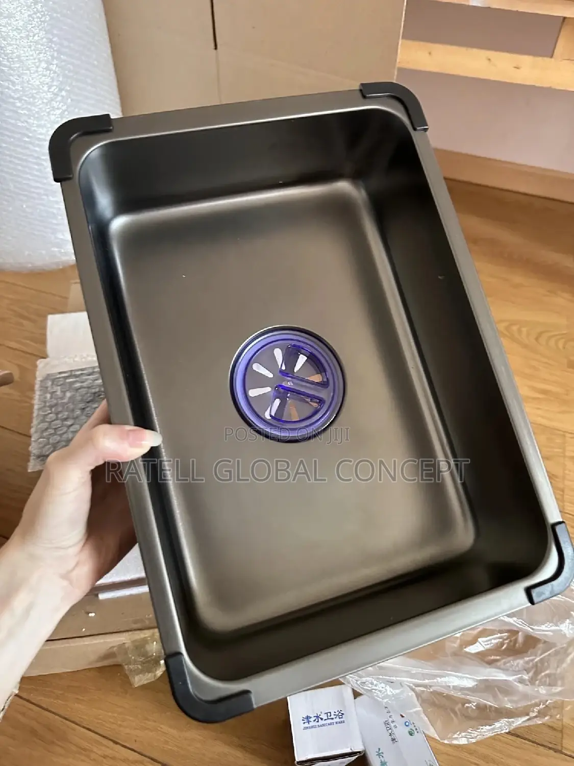 Multi-Function Double Bowl Handmade Kitchen Sink