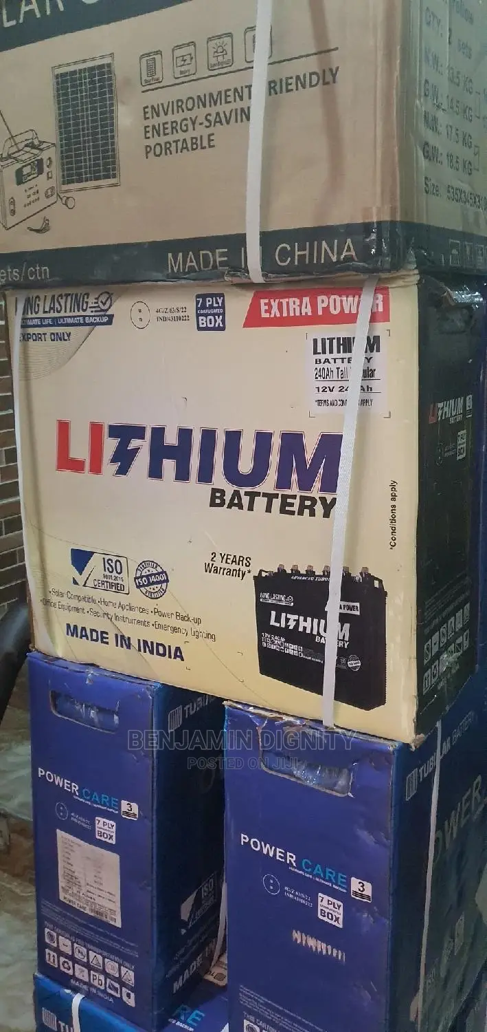 220ah LITHIUM Tubular Battery
