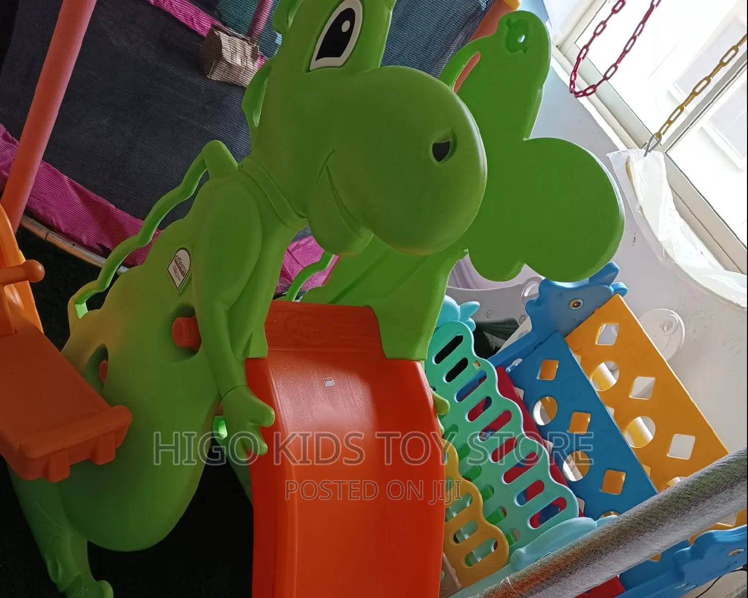 Children Dinosaurs Slide