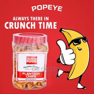 Well Prepared Packaged Plantain Chips.
