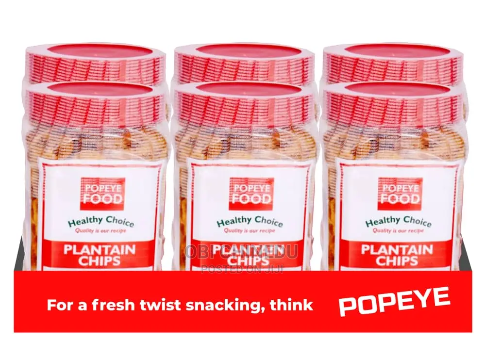 Well Prepared Packaged Plantain Chips.