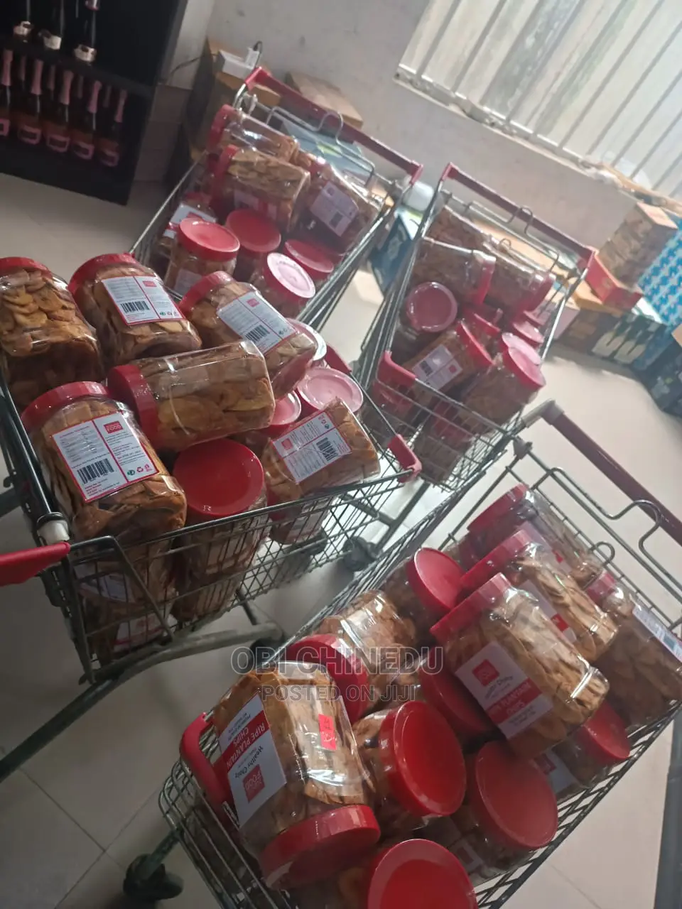Well Prepared Packaged Plantain Chips.