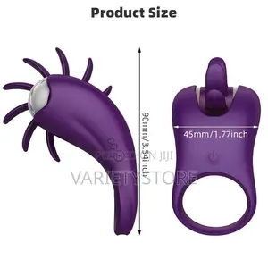 Rechargeable Clitoris Stimulation Delay Ejaculatio Cock Ring