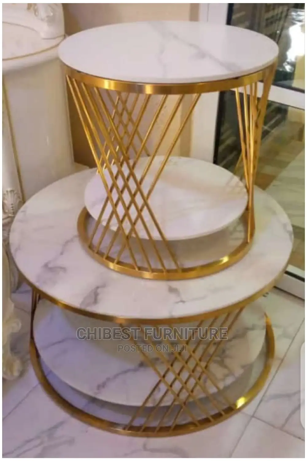 Standard Center Table With Side Stool