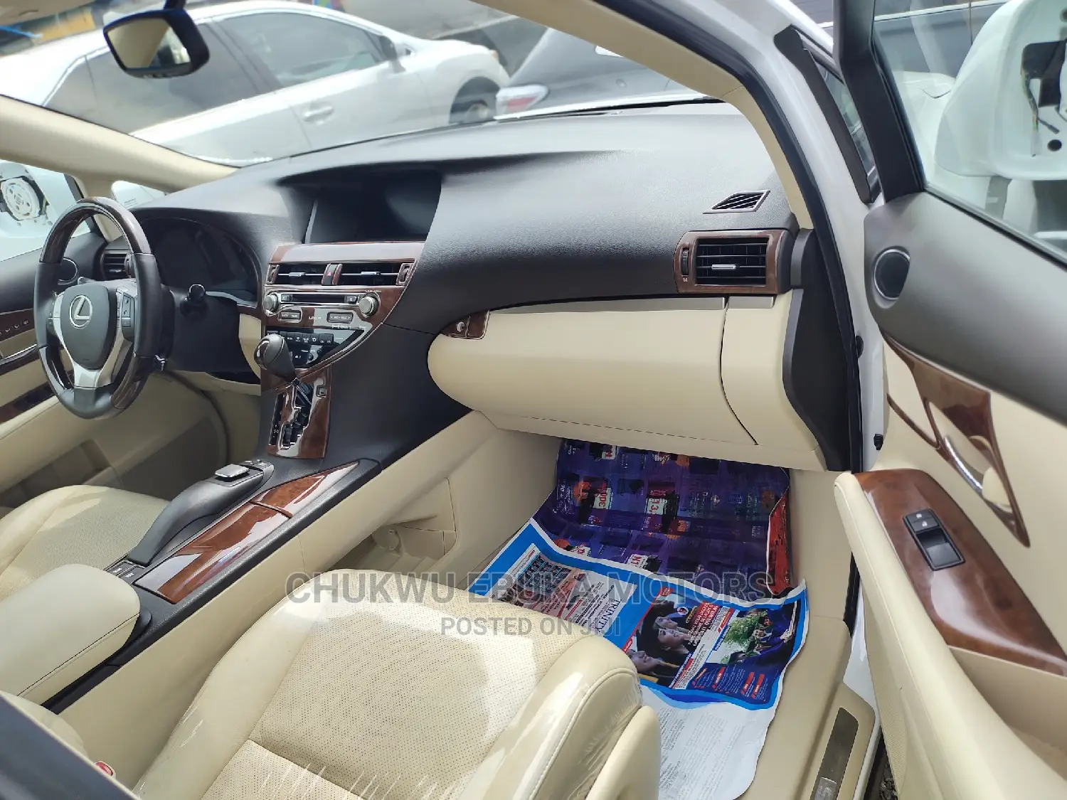 Lexus RX 350 AWD 2013 White
