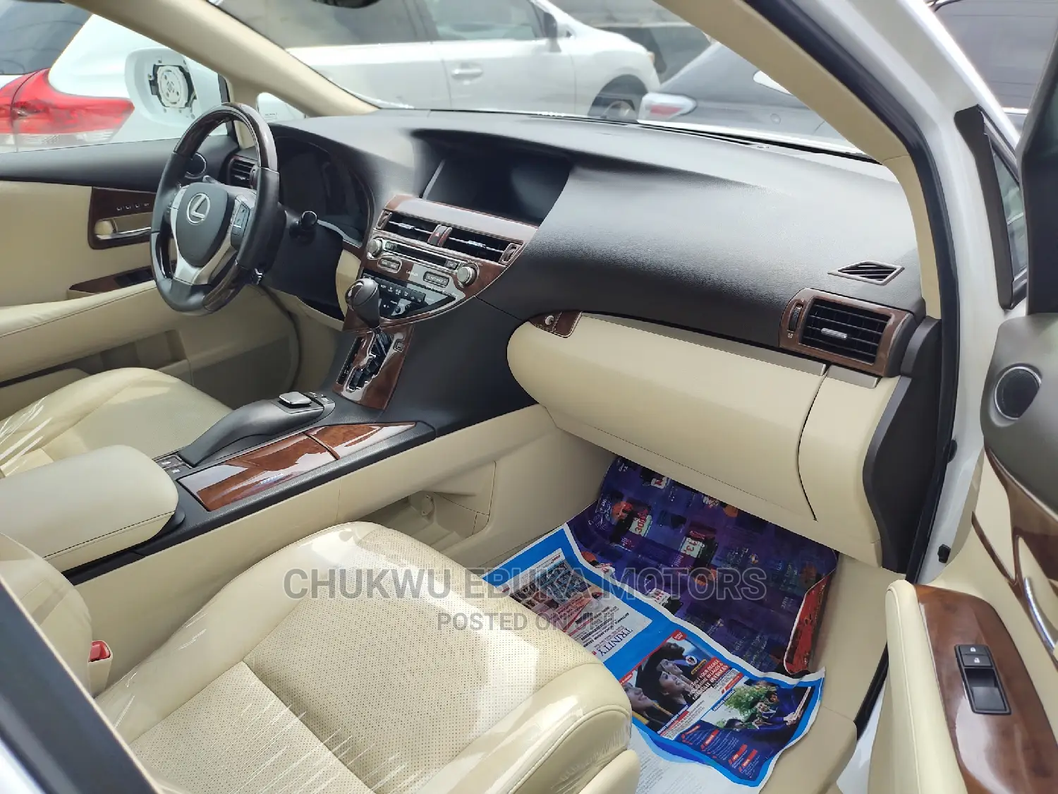 Lexus RX 350 AWD 2013 White