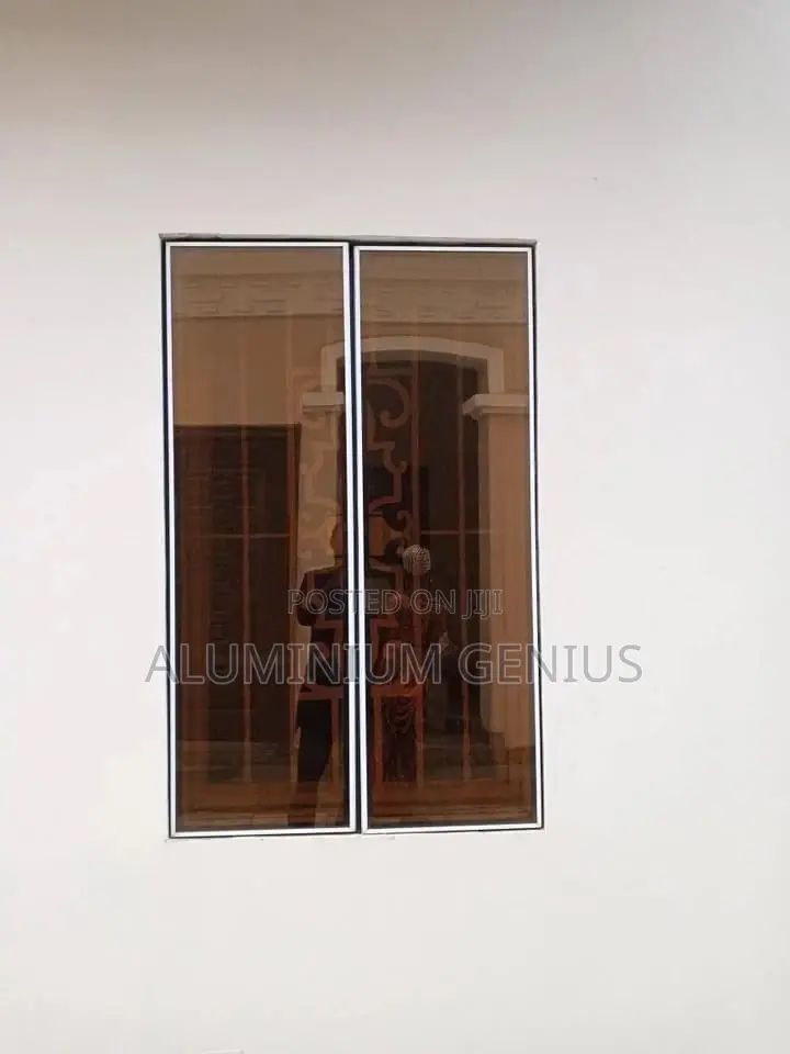 White Frameless Window