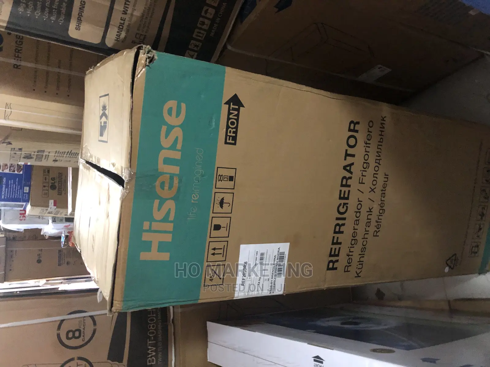Fast Freeze Hisense Refrigerator- Ref205drb