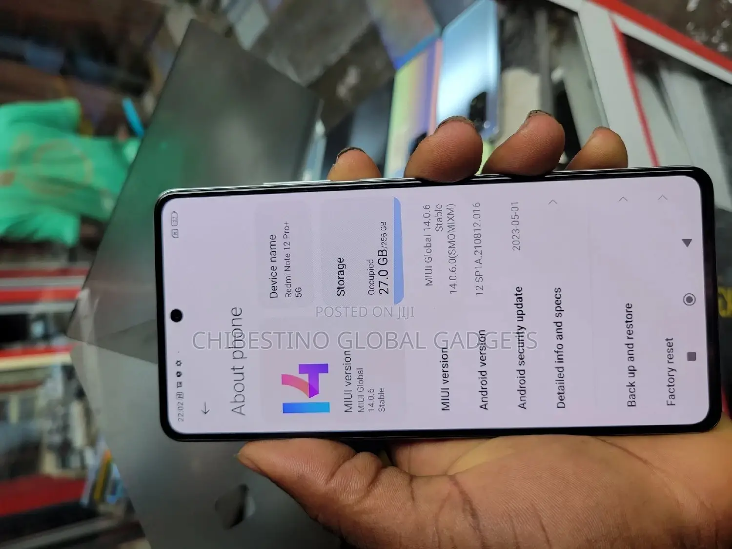 Xiaomi Redmi Note 12 Pro+ 5G 256 GB White
