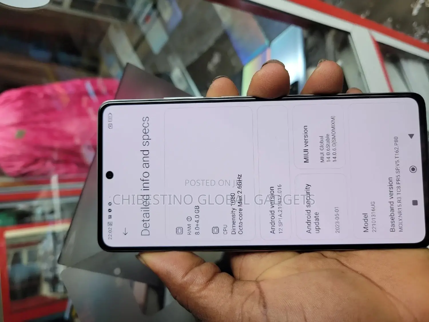 Xiaomi Redmi Note 12 Pro+ 5G 256 GB White