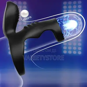 Delayed Ejaculation Penis Ring Vibrator Clitoral Stimulatior