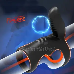 Delayed Ejaculation Penis Ring Vibrator Clitoral Stimulatior