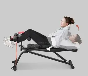 Sit-Up Bench With Leg Hold