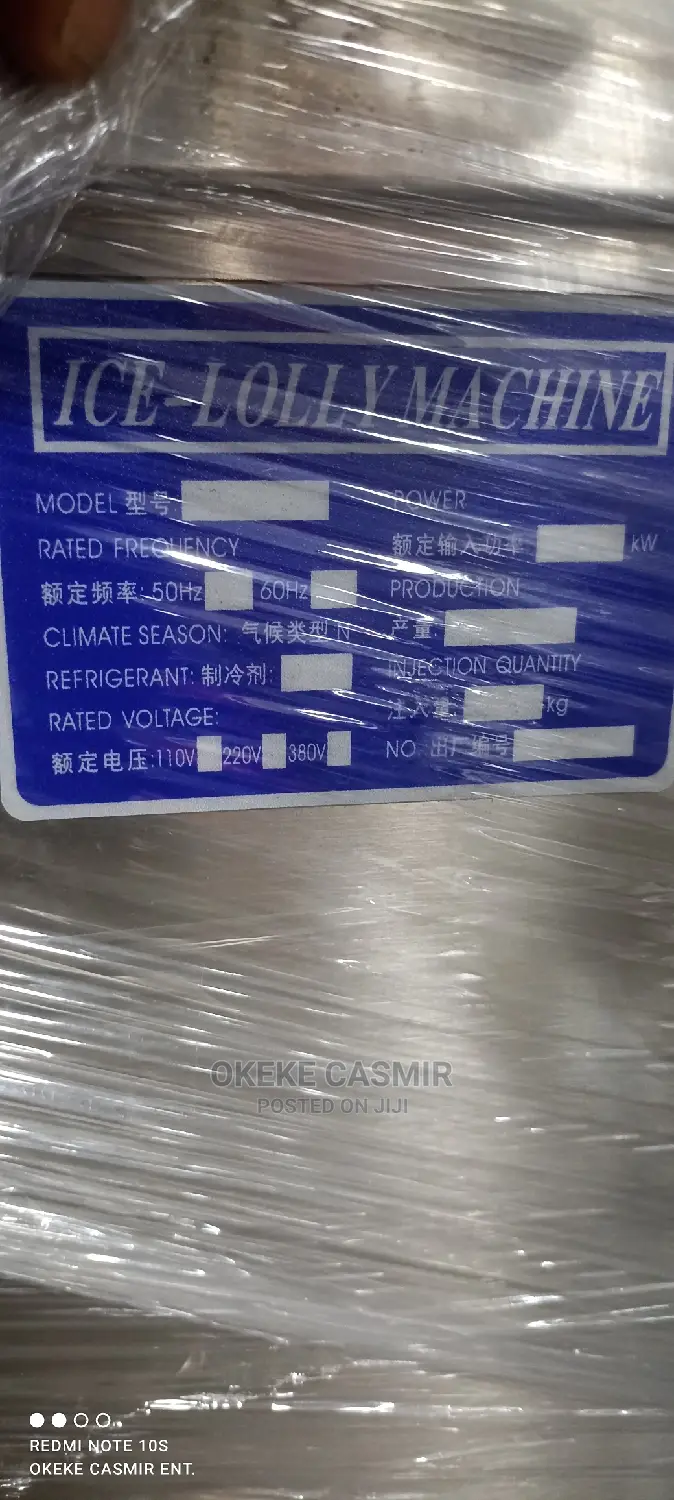 Popsicle Lolly Machine