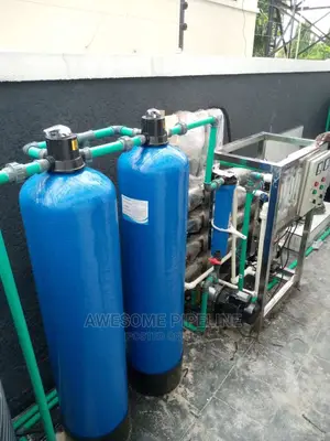 Treatment Plant With Reverse Osmosis System Bottle Water