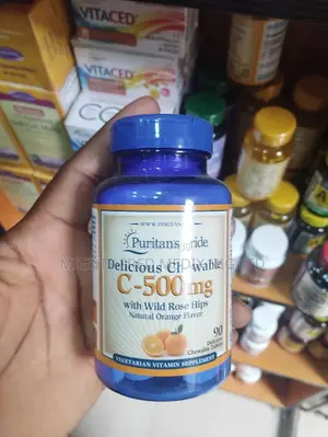 Puritan's Pride Delicious Chewable C-500mg