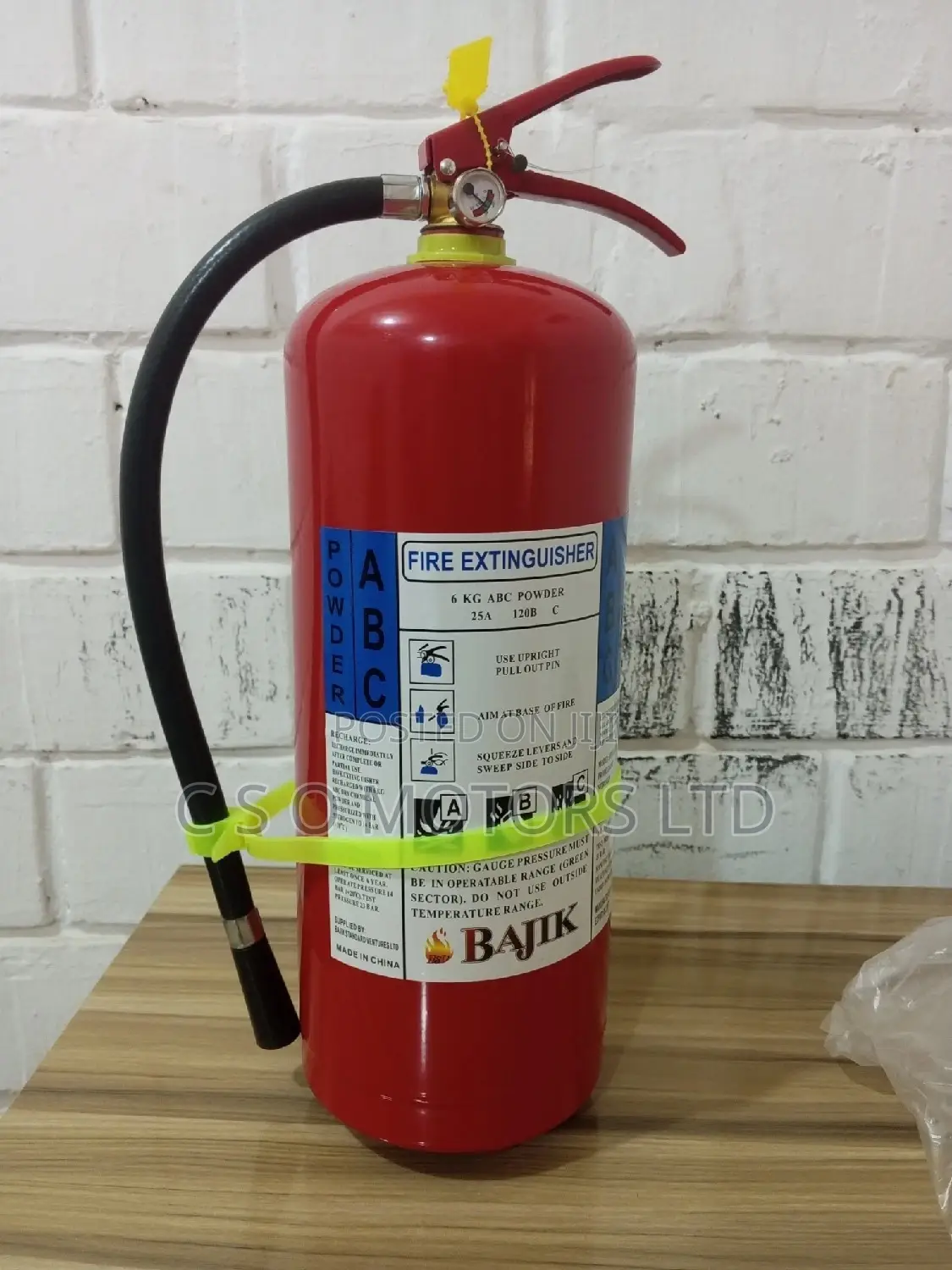 Fire Extinguisher DCP 6kg