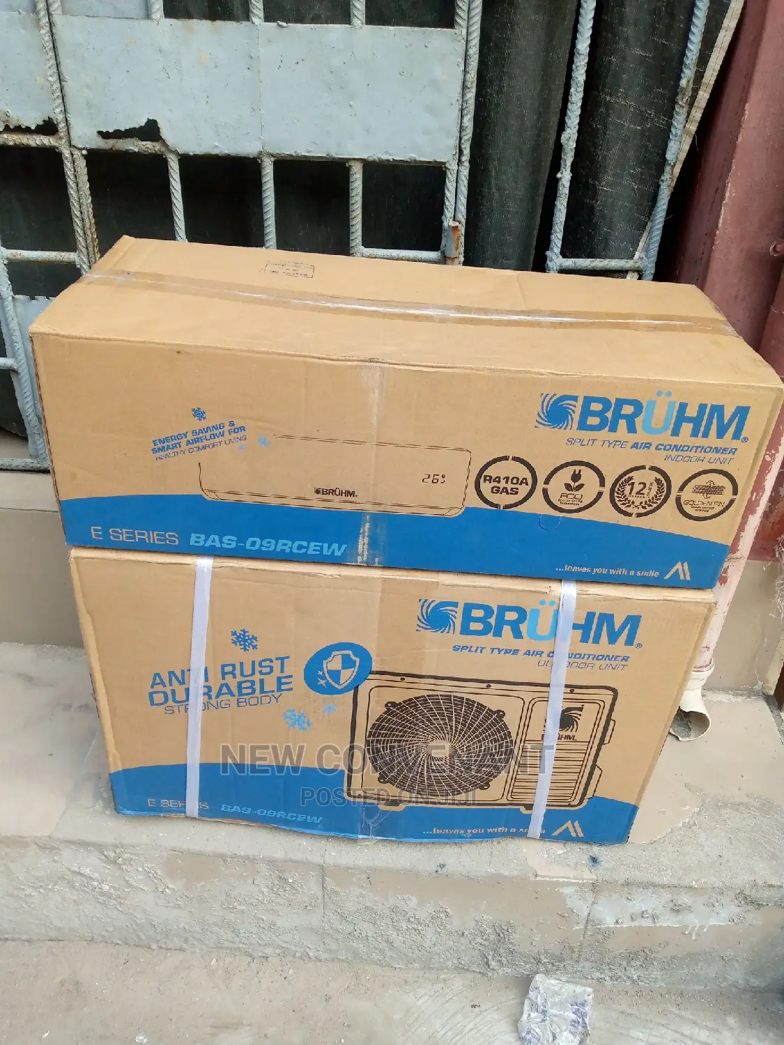 Original Bruhm Split Type Air Conditions