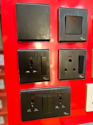 Quality Black With Silver Base Switches