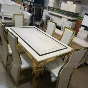 Steel Leg Dinning Set of Six