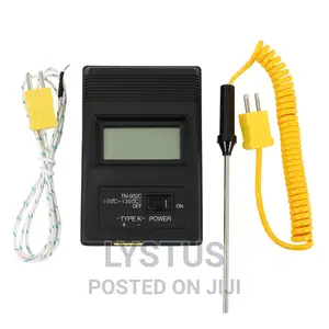 K Type Tm902c Digital Thermometer + Thermocouple Probe
