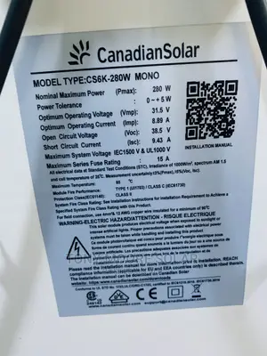 280w Canadian Solar Panel