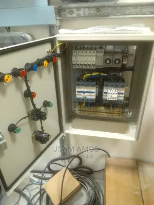 Automatic Change Over Ats, Power Distribution an Pumps Panel