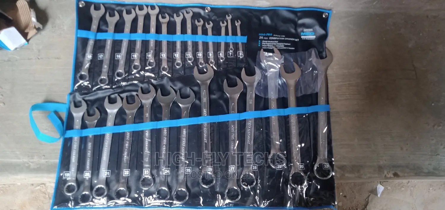 Meg-Pro 26-PCS Combination Spanner Set 6-32mm