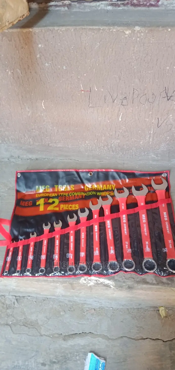 MEG 12-PCS Combination Spanner Set 6-32mm