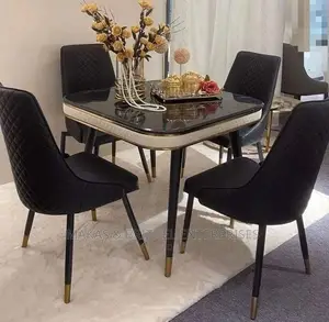 Luxury Marble Dinning Set Of 4