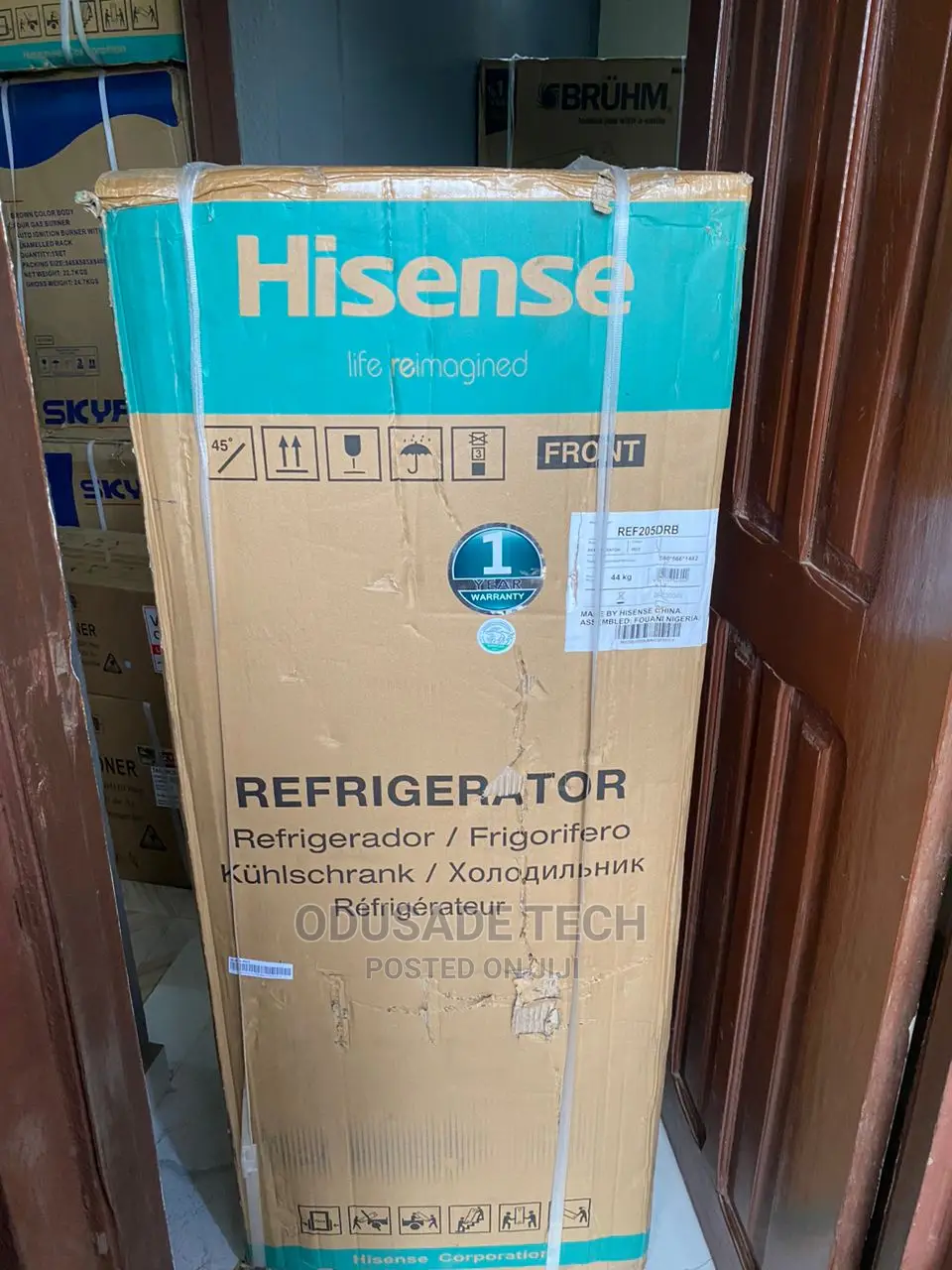 Hisense 204 Liters Top Mount Defrost Ref205drb