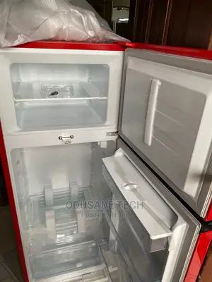 Hisense 204L Double Door Dispenser Water [Red]