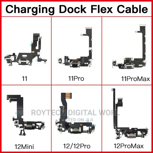 iPhone X/Xs/Xr/11/12/13 Pro Charging Port Cable Replacement in