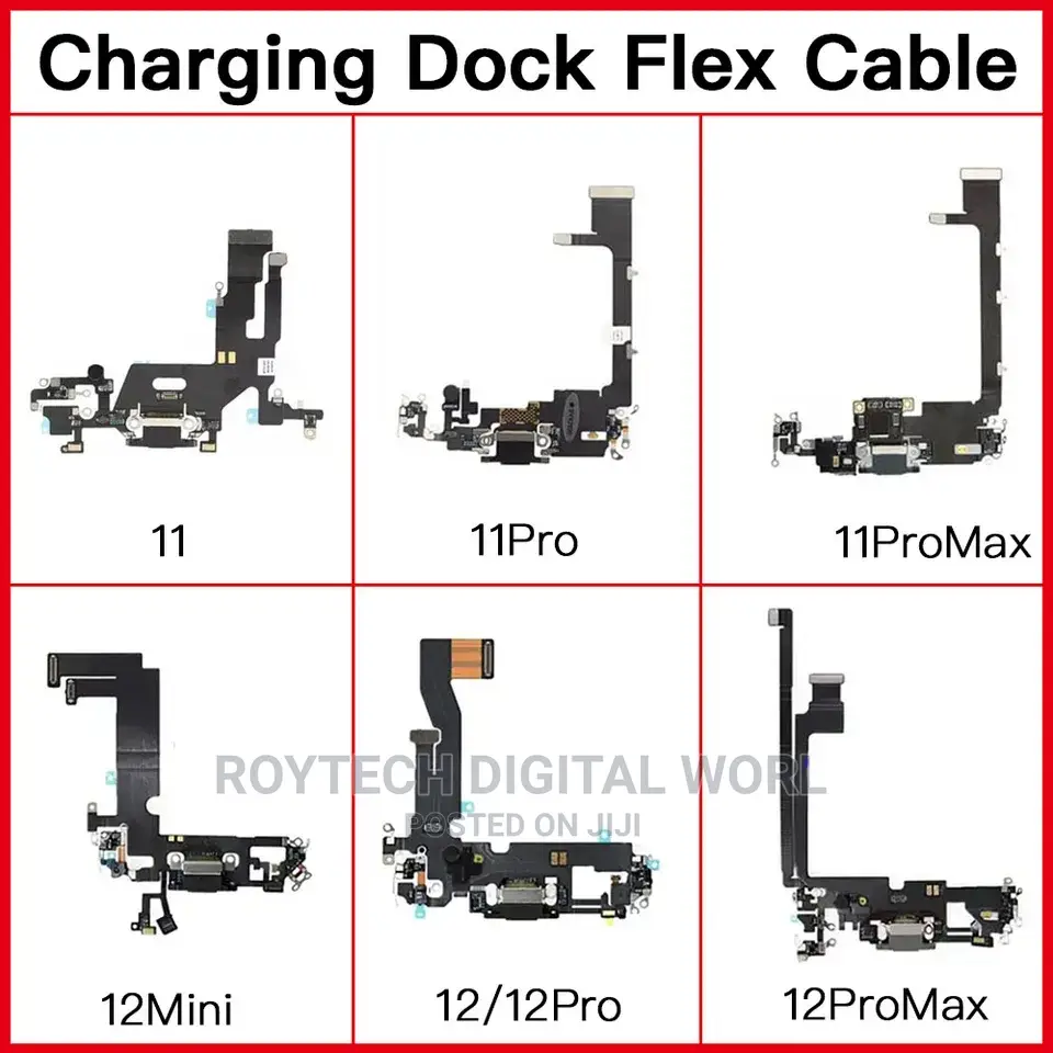 iPhone X/Xs/Xr/11/12/13 Pro Charging Port Cable Replacement