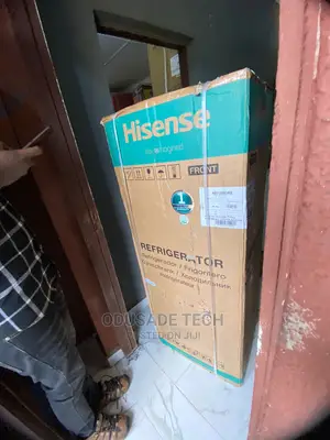 Hisense 204 Liters Double Door Refrigerator +Dispenser Water