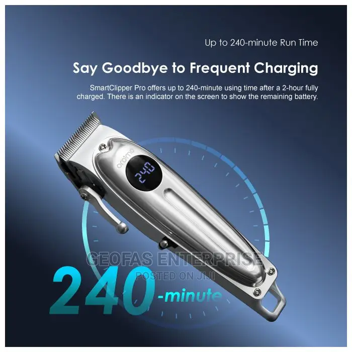 Oraimo Smart Pro Professional For All Hairstyle Clipper