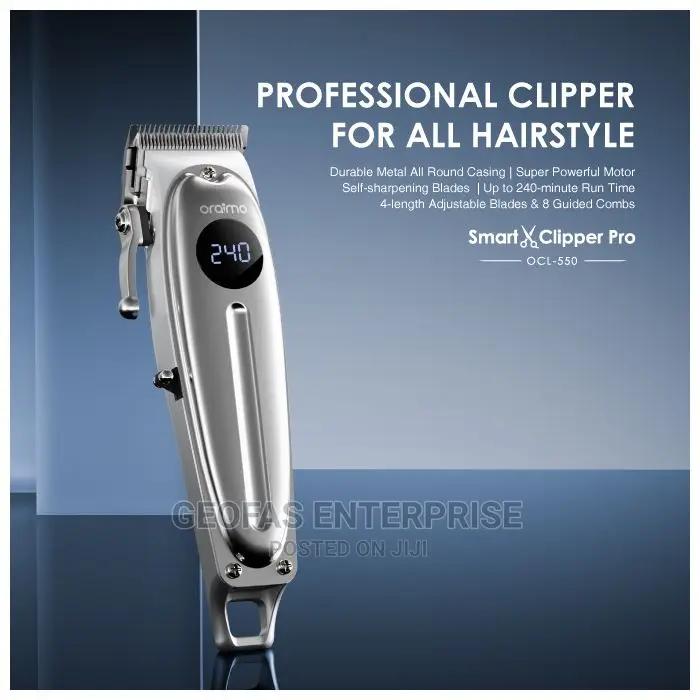 Oraimo Smart Pro Professional For All Hairstyle Clipper