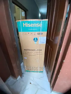 Hisense 204L Top Freezer [Red] + Dispenser Brand New