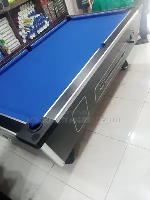 Blue Felt Marble Coin Snooker Board