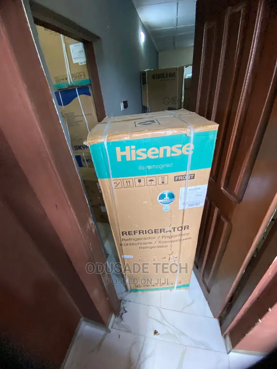 Hisense Ref205 DRB 204 Double Door Refrigerator | Dispenser